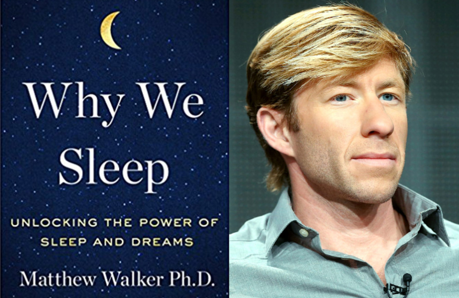 Book cover
Why we sleep by Matthew Walker, PhD